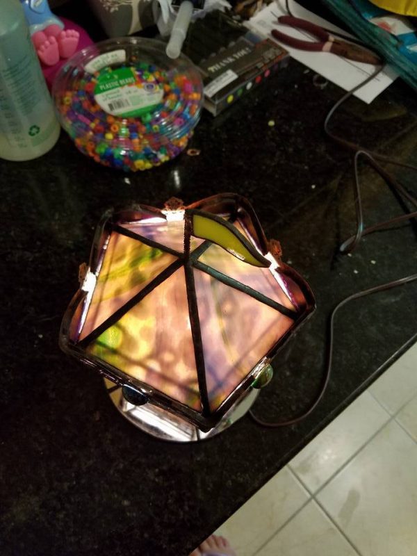 3D Stained Glass Carousel Light - Image 8