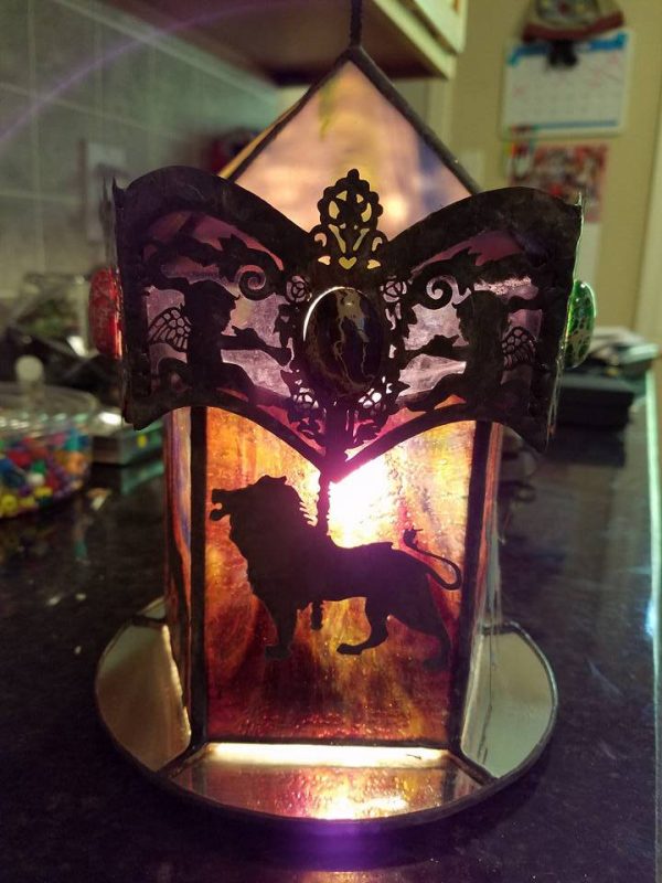 3D Stained Glass Carousel Light - Image 5