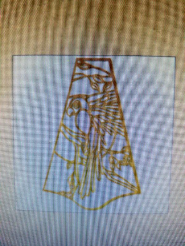 Stained Glass Lamp - Image 8