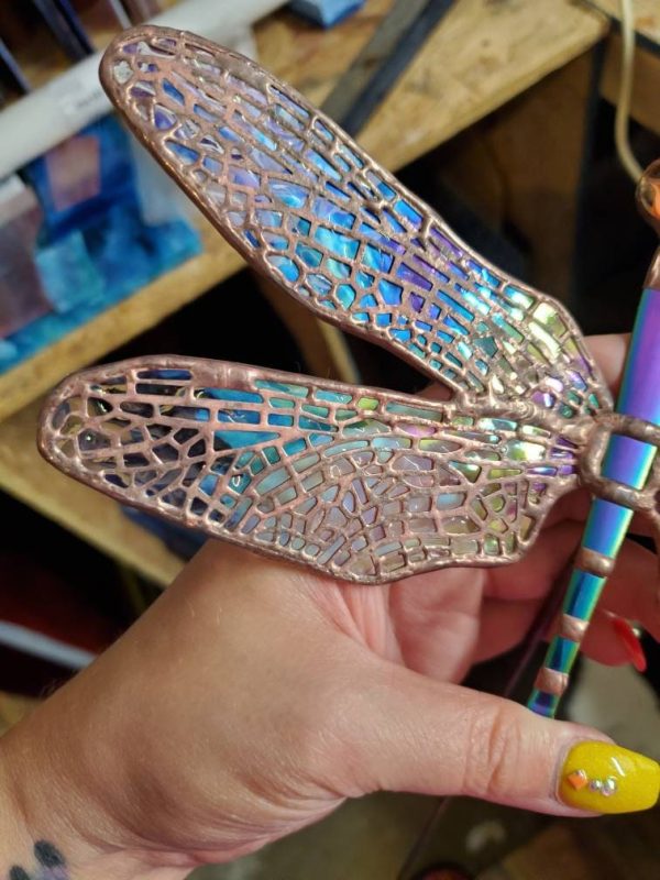 Stained Glass Dragonfly - Image 7