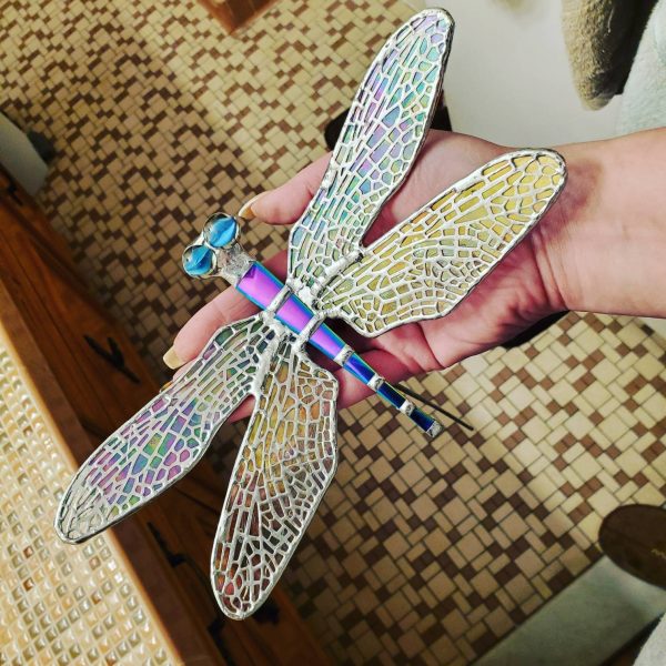 Stained Glass Dragonfly - Image 9