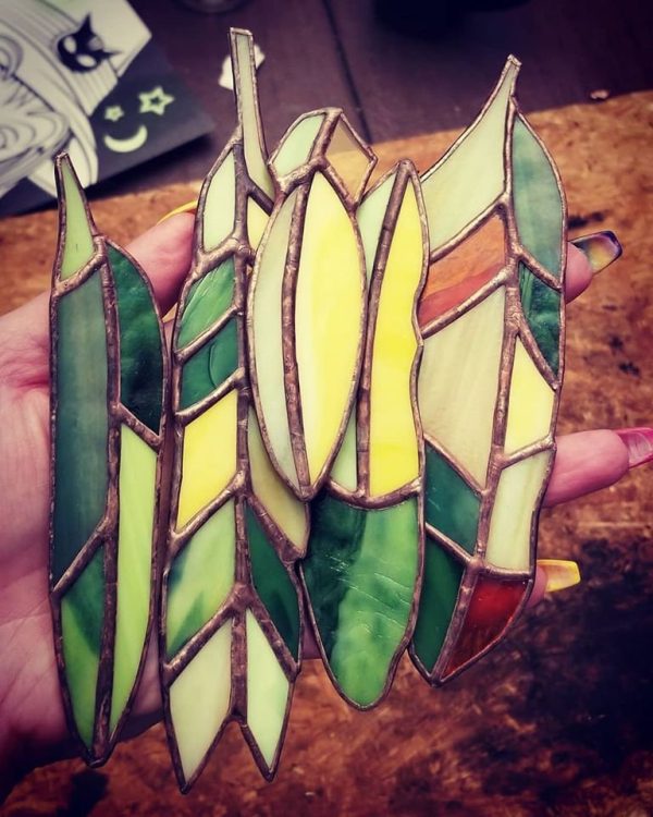 Stained Glass Feathers - Image 2