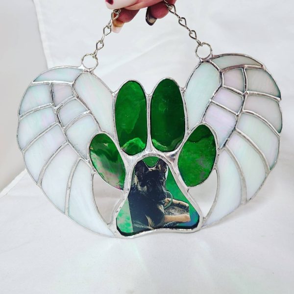 Stained Glass Personalized Pet Memorial - Image 6