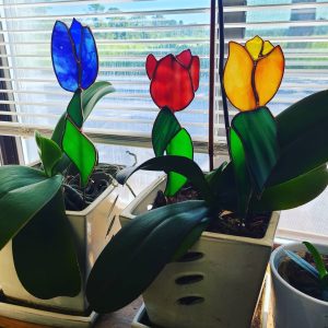 Single Eternal Tulip Garden Stake