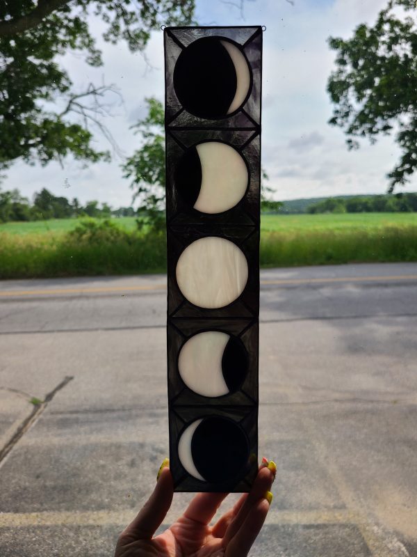Stained Glass Moon Phases
