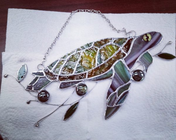 Stained Glass Sea Turtle - Image 2