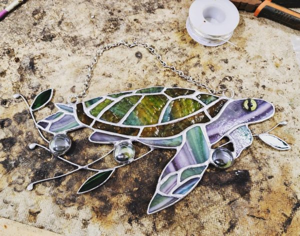 Stained Glass Sea Turtle - Image 3