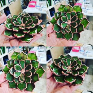 Stained Glass Eternal 3d Succulent