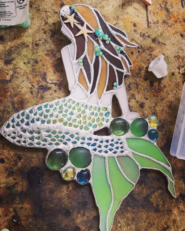 Stained Glass Mermaid - Image 2