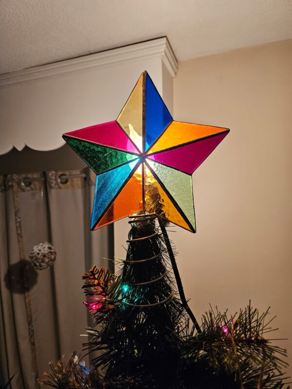 3D Christmas Tree Topper Star