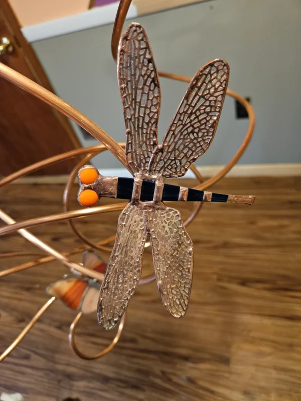 Stained Glass Mini Dragonfly