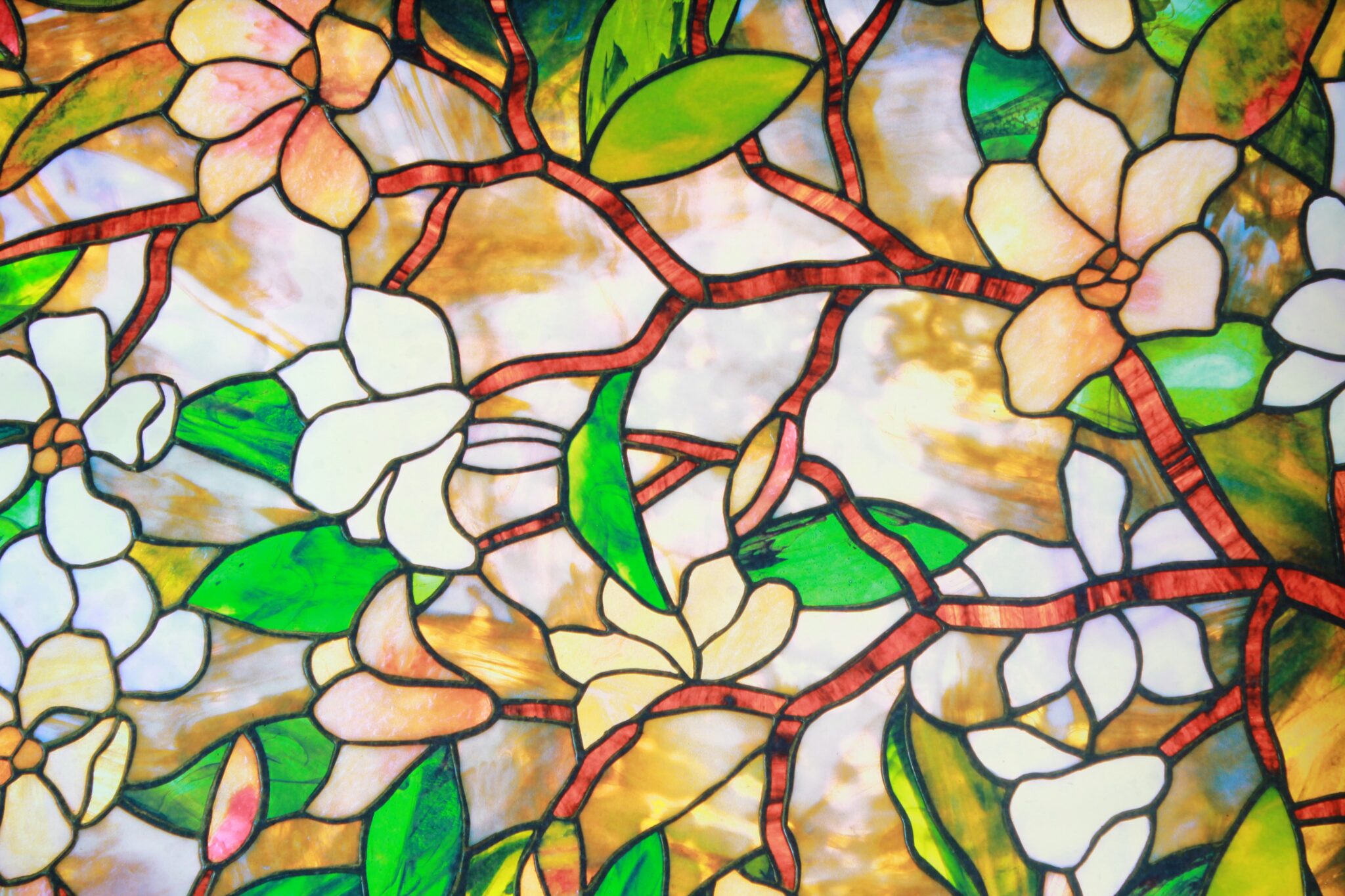 Stained Glass Cancer Ribbon - DAB Stained Glass LLC